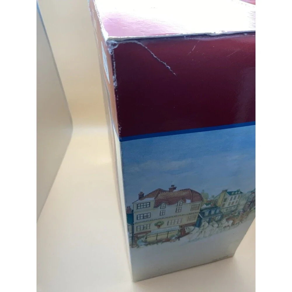 VTG LEMAX PLYMOUTH CORNERS 1997 CHRISTMAS VILLAGE ROCKY POINT LIGHTHOUSE #75245